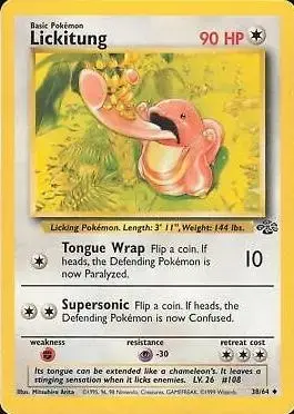 Lickitung - Pokemon Jungle #38