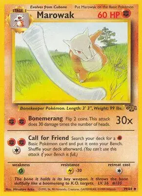 Marowak - Pokemon Jungle #39