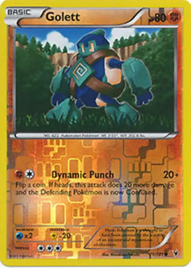 Golett [Reverse Holo] - Pokemon Noble Victories #71