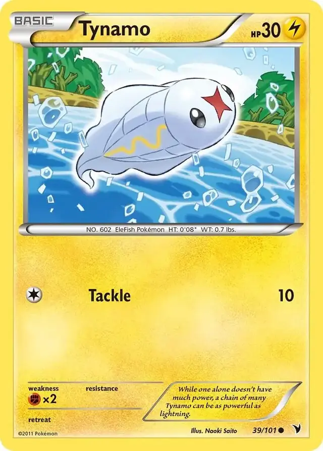 Tynamo - Pokemon Noble Victories #39