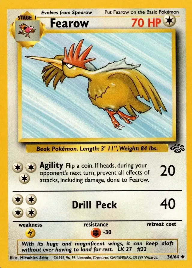 Fearow - Pokemon Jungle #36