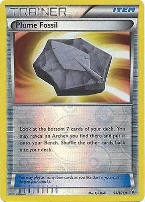 Plume Fossil [Reverse Holo] - Pokemon Noble Victories #93