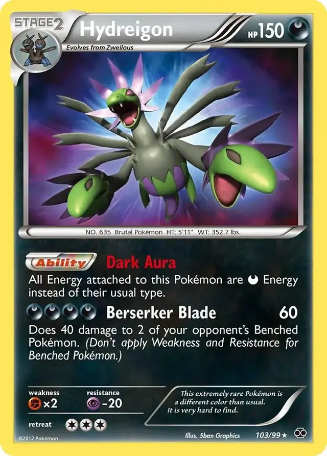 Hydreigon - Pokemon Next Destinies #103