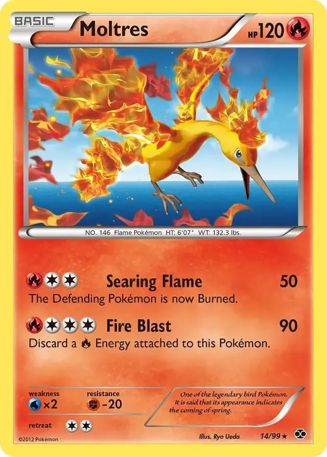 Moltres - Pokemon Next Destinies #14