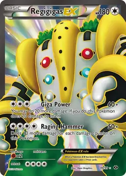 Regigigas EX 99 - Pokemon Next Destinies