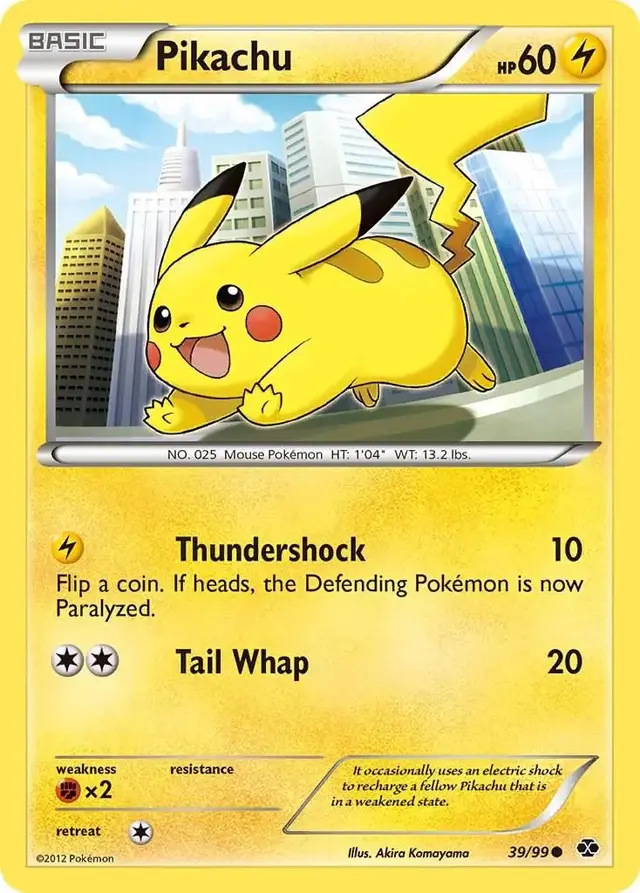 Pikachu - Pokemon Next Destinies #39