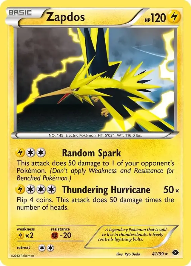 Zapdos - Pokemon Next Destinies #41