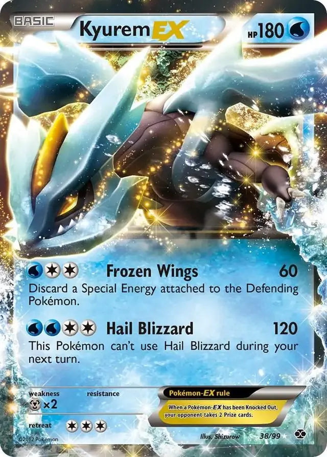 Kyurem EX - Pokemon Next Destinies #38