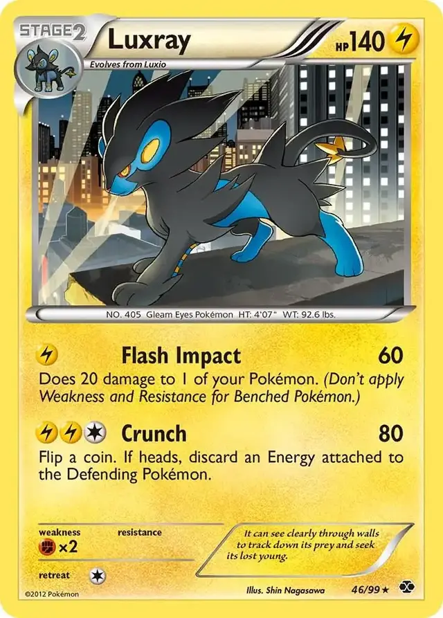 Luxray - Pokemon Next Destinies #46