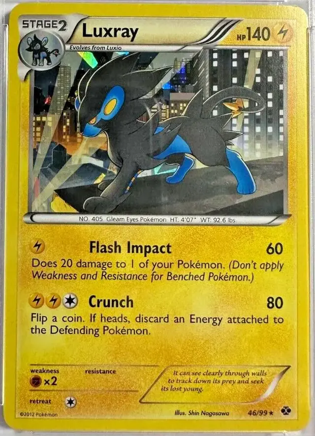 Luxray [Cracked Ice Holo] - Pokemon Next Destinies #46