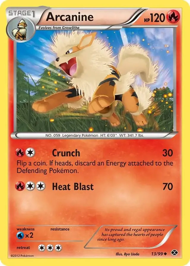 Arcanine - Pokemon Next Destinies #13
