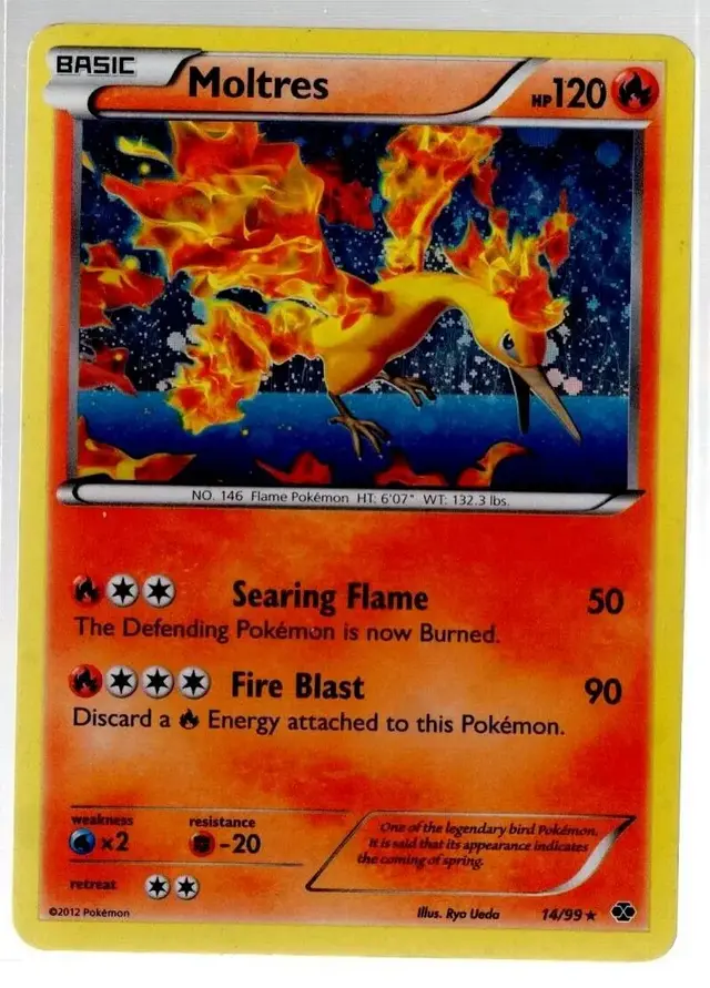 Moltres [Cosmos Holo] - Pokemon Next Destinies #14