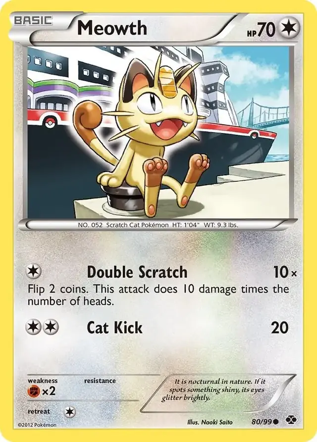 Meowth - Pokemon Next Destinies #80