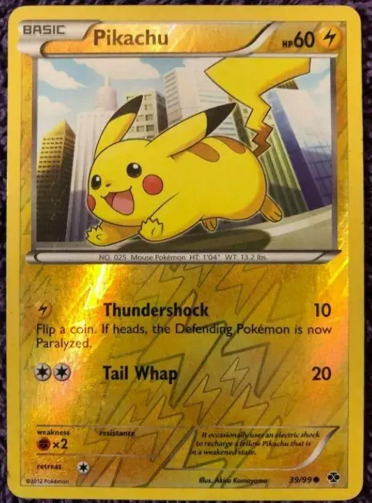 Pikachu [Reverse Holo] - Pokemon Next Destinies #39
