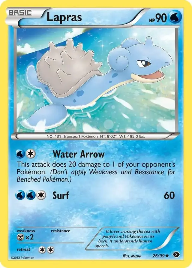 Lapras - Pokemon Next Destinies #26
