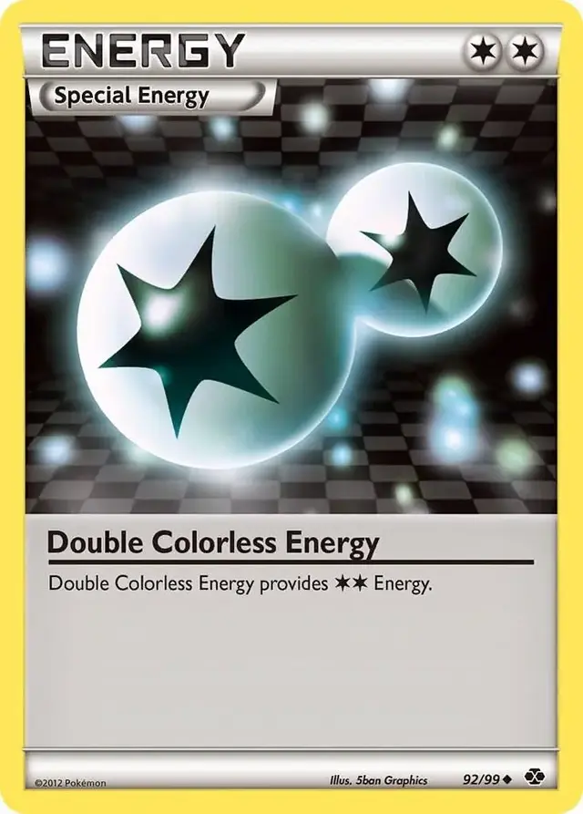 Double Colorless Energy - Pokemon Next Destinies #92