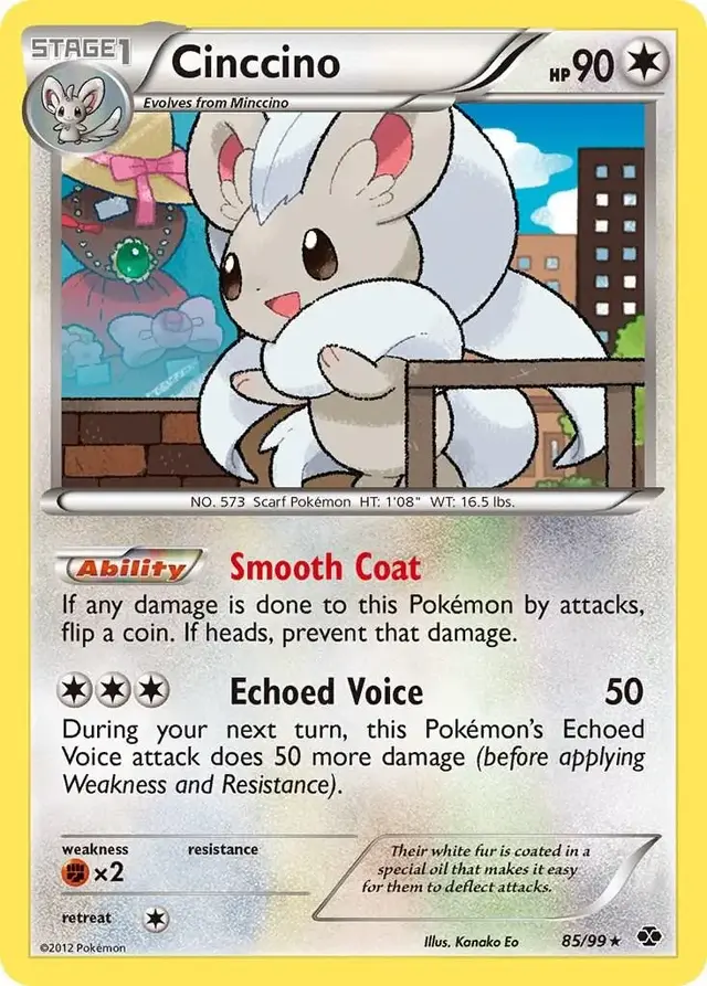 Cinccino - Pokemon Next Destinies #85
