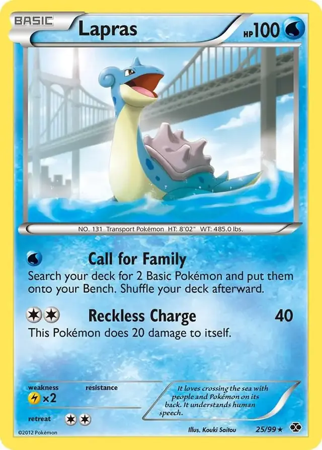 Lapras - Pokemon Next Destinies #25