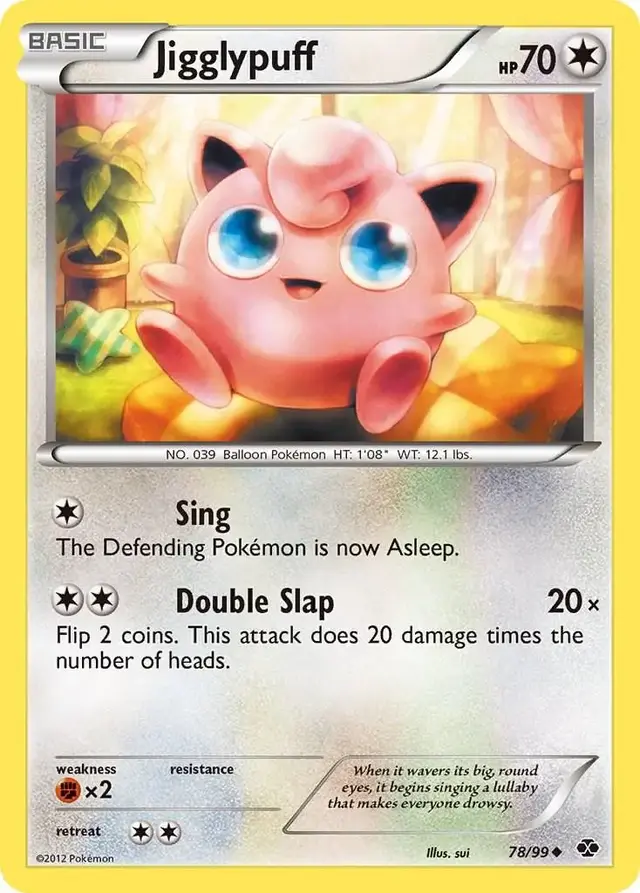 Jigglypuff - Pokemon Next Destinies #78