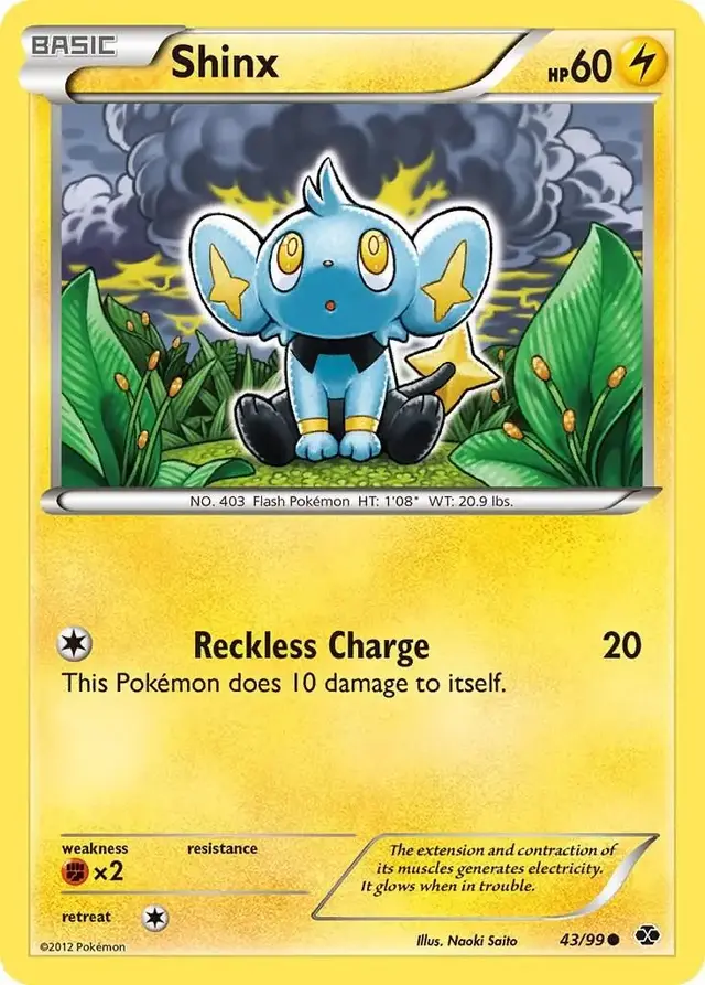 Shinx - Pokemon Next Destinies #43