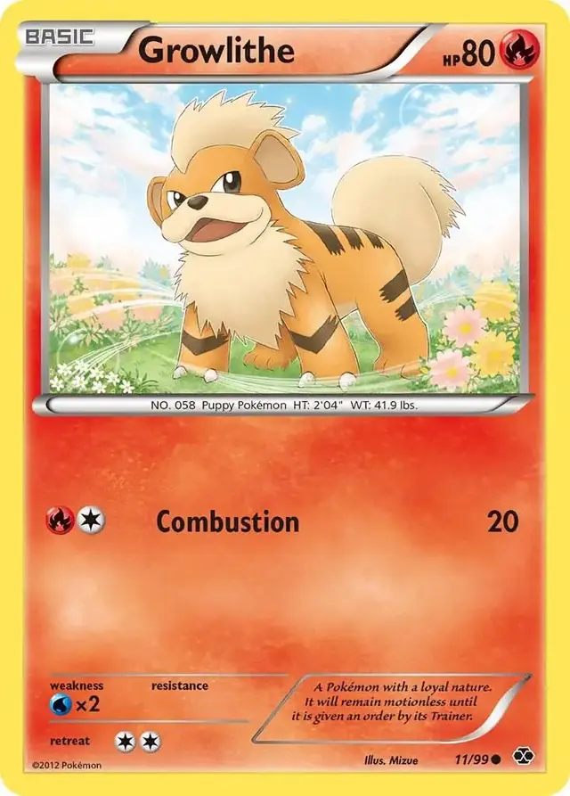Growlithe - Pokemon Next Destinies #11