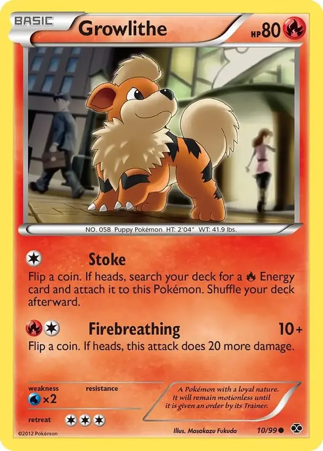 Growlithe - Pokemon Next Destinies #10