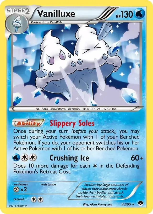 Vanilluxe - Pokemon Next Destinies #33