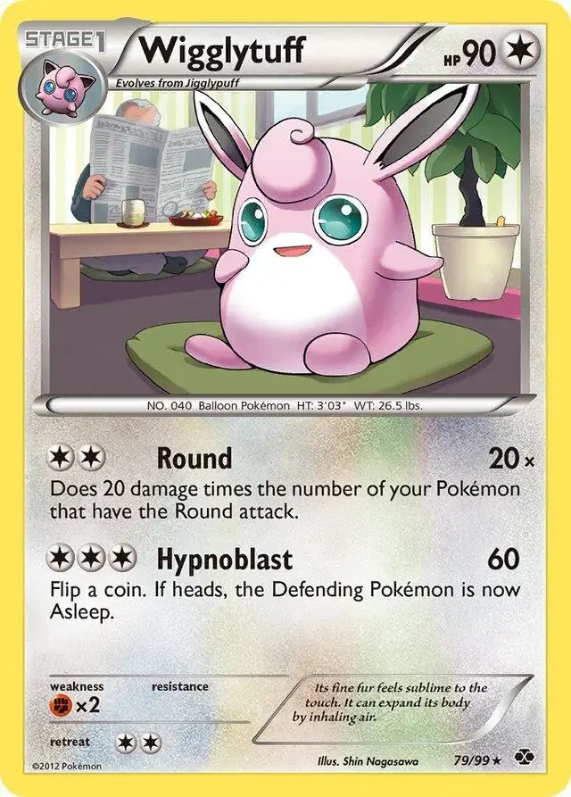 Wigglytuff - Pokemon Next Destinies #79