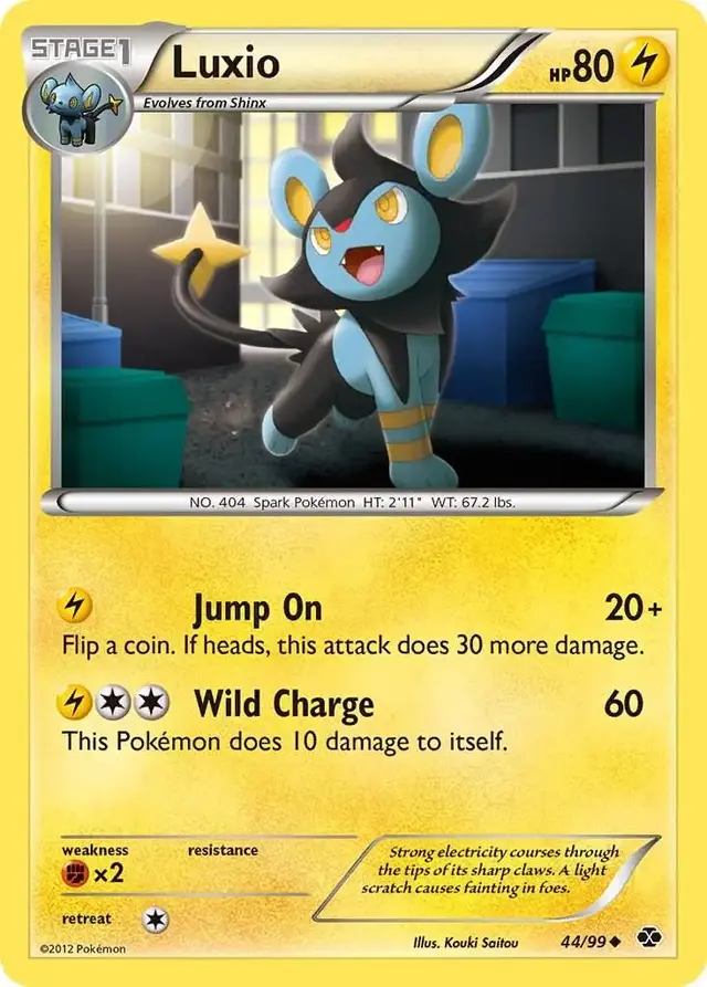 Luxio - Pokemon Next Destinies #44