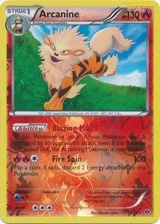 Arcanine [Reverse Holo] - Pokemon Next Destinies #12