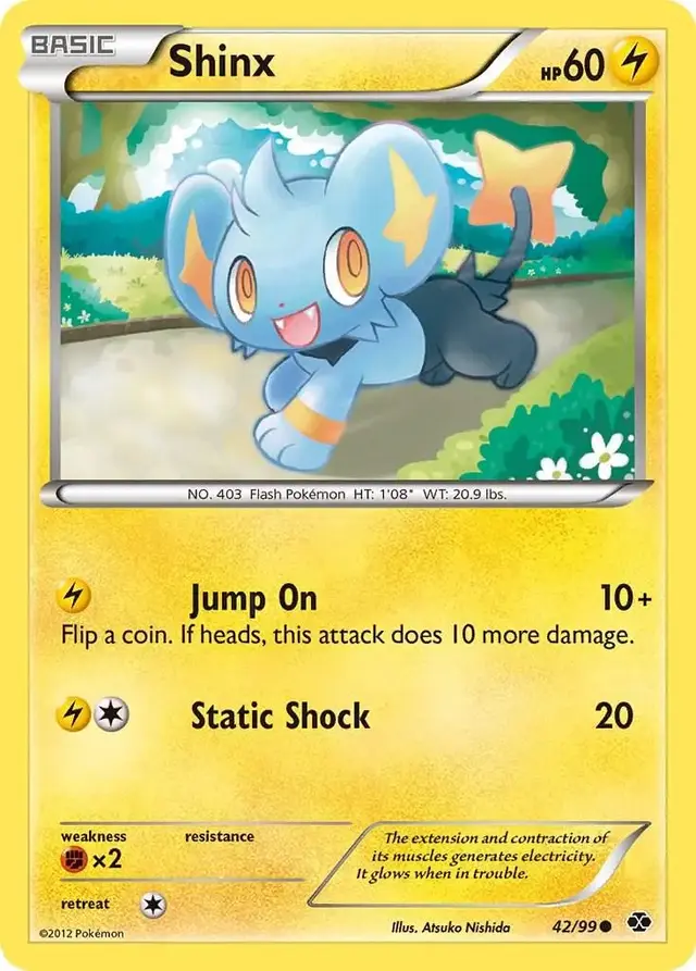 Shinx - Pokemon Next Destinies #42
