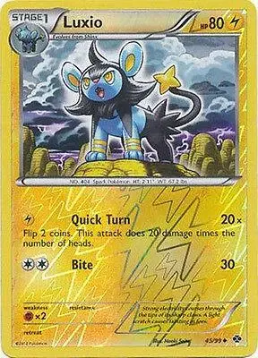 Luxio [Reverse Holo] - Pokemon Next Destinies #45