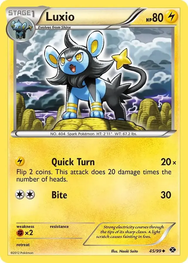 Luxio - Pokemon Next Destinies #45