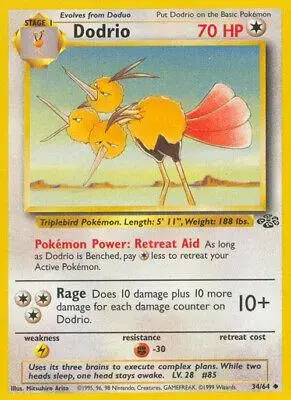 Dodrio - Pokemon Jungle #34