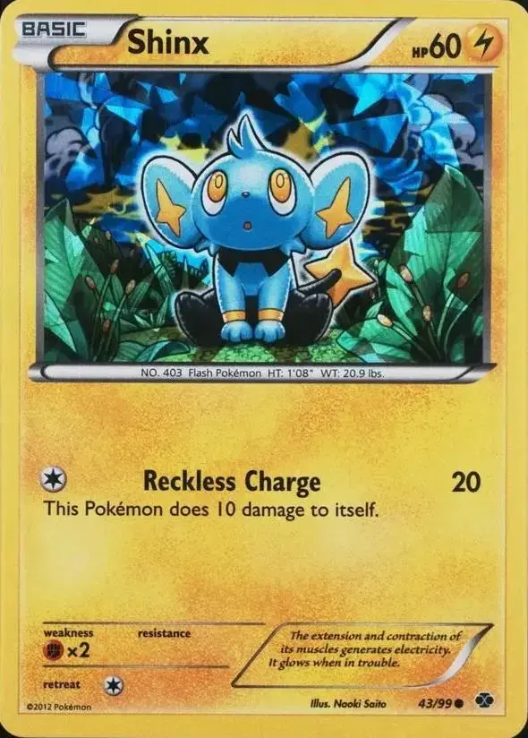 Shinx [Cracked Ice] - Pokemon Next Destinies #43
