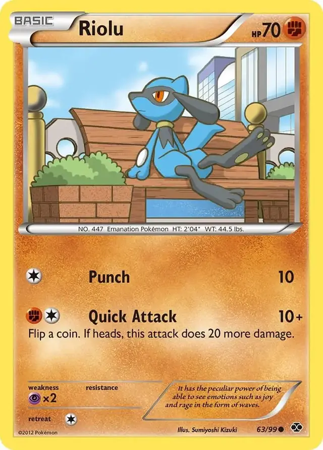 Riolu - Pokemon Next Destinies #63