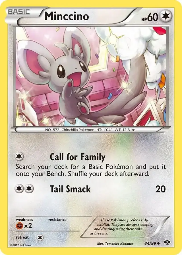 Minccino - Pokemon Next Destinies #84