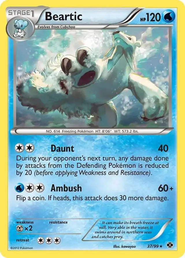 Beartic - Pokemon Next Destinies #37