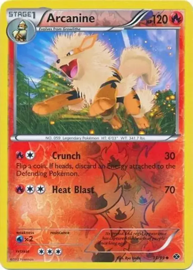 Arcanine [Reverse Holo] - Pokemon Next Destinies #13