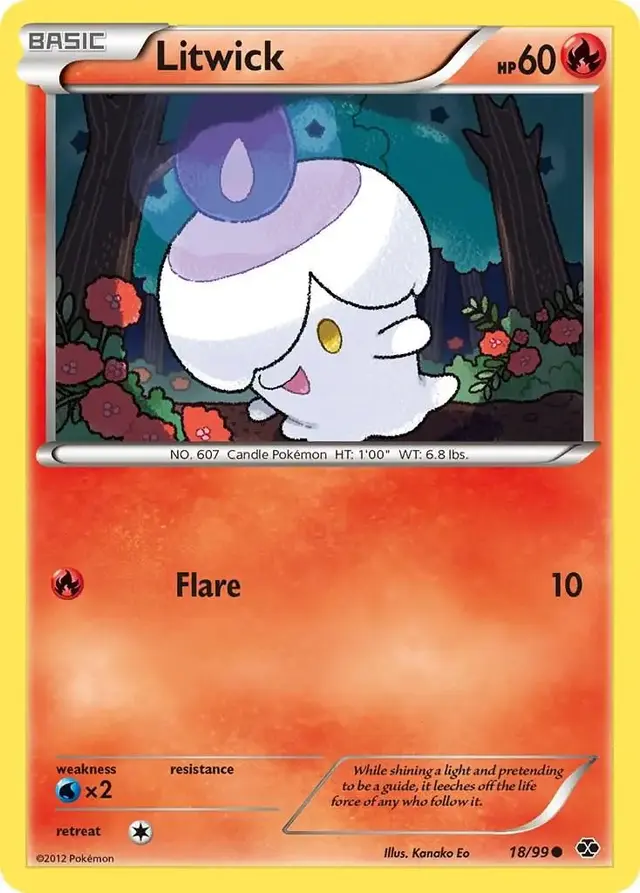 Litwick - Pokemon Next Destinies #18