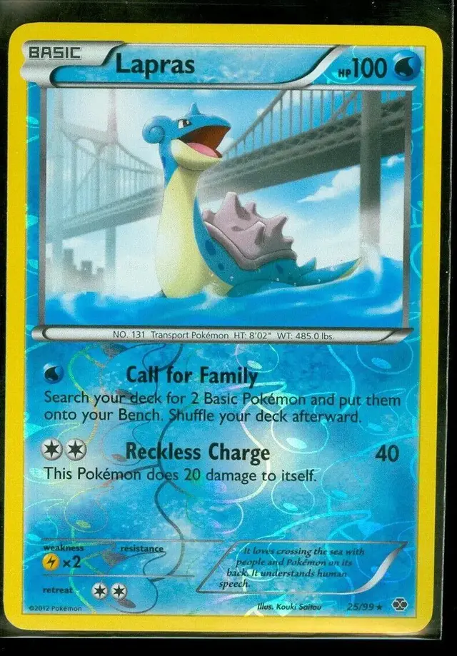Lapras [Reverse Holo]