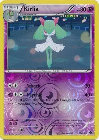 Kirlia [Reverse Holo] - Pokemon Next Destinies #56