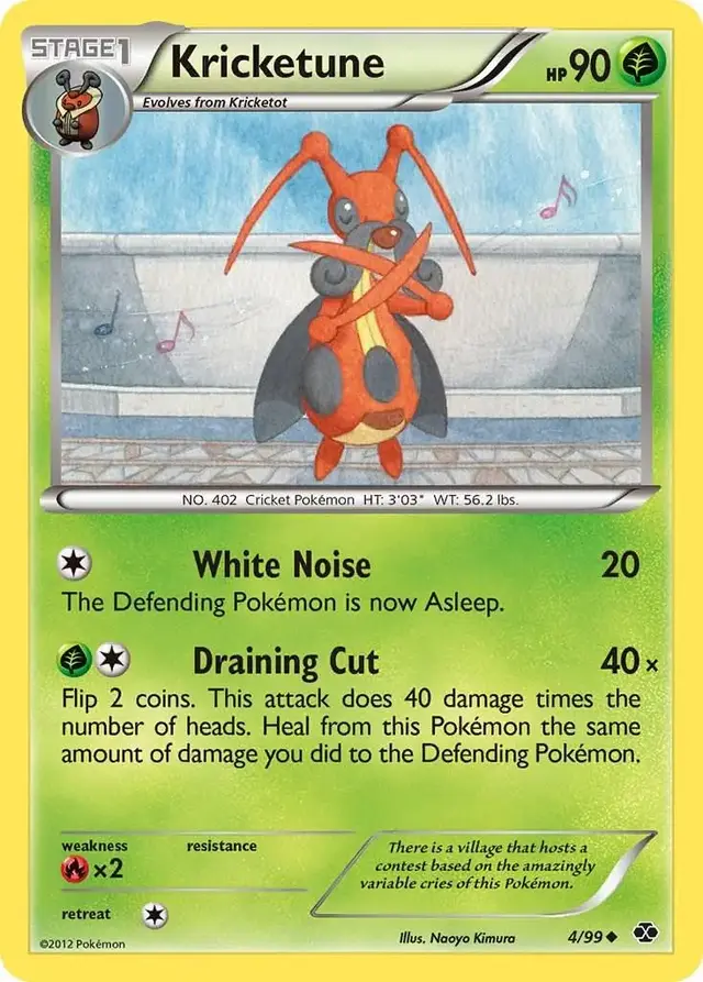 Kricketune - Pokemon Next Destinies #4