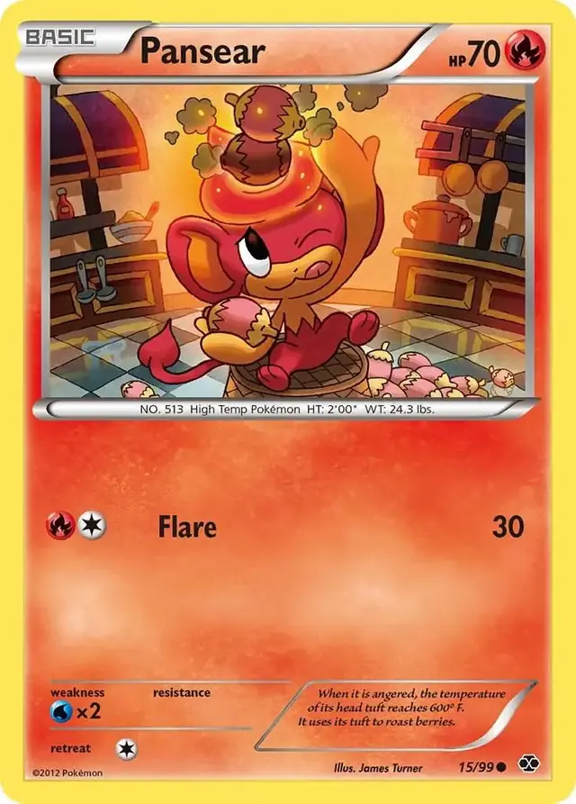 Pansear - Pokemon Next Destinies #15
