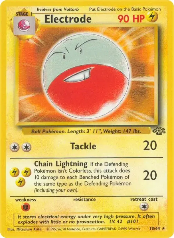 Electrode - Pokemon Jungle #18
