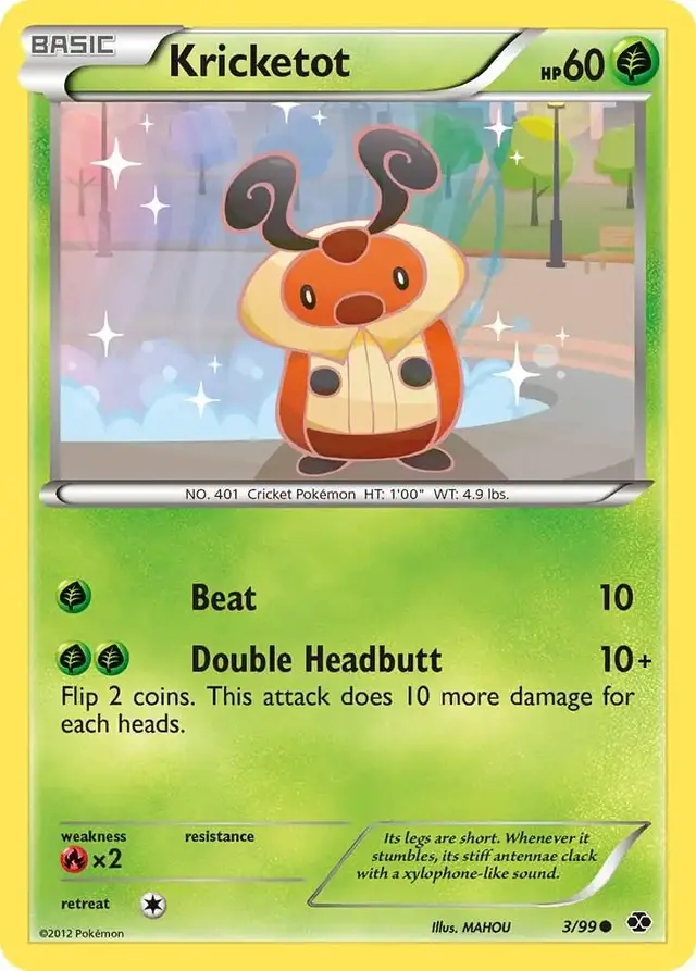 Kricketot - Pokemon Next Destinies #3