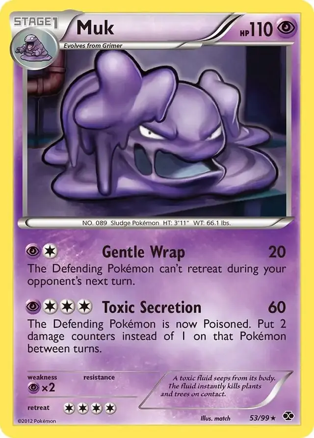 Muk - Pokemon Next Destinies #53