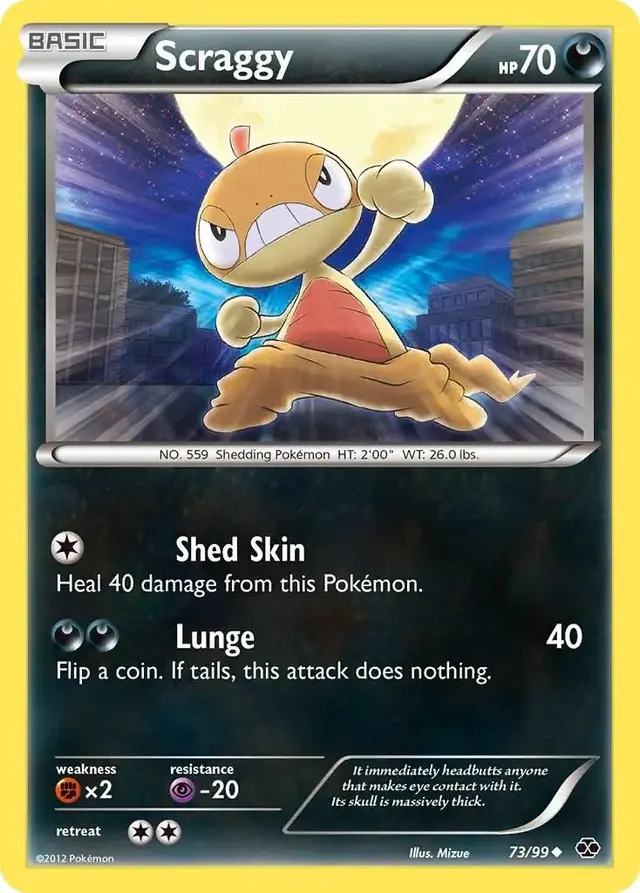 Scraggy - Pokemon Next Destinies #73