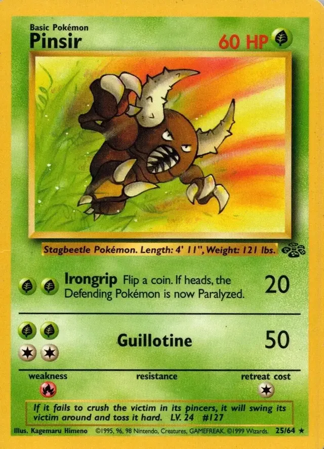 Pinsir - Pokemon Jungle #25