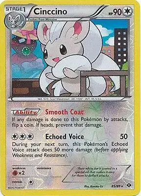 Cinccino [Reverse Holo] - Pokemon Next Destinies #85
